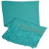 Half Net Diamond Stole- Sky blue